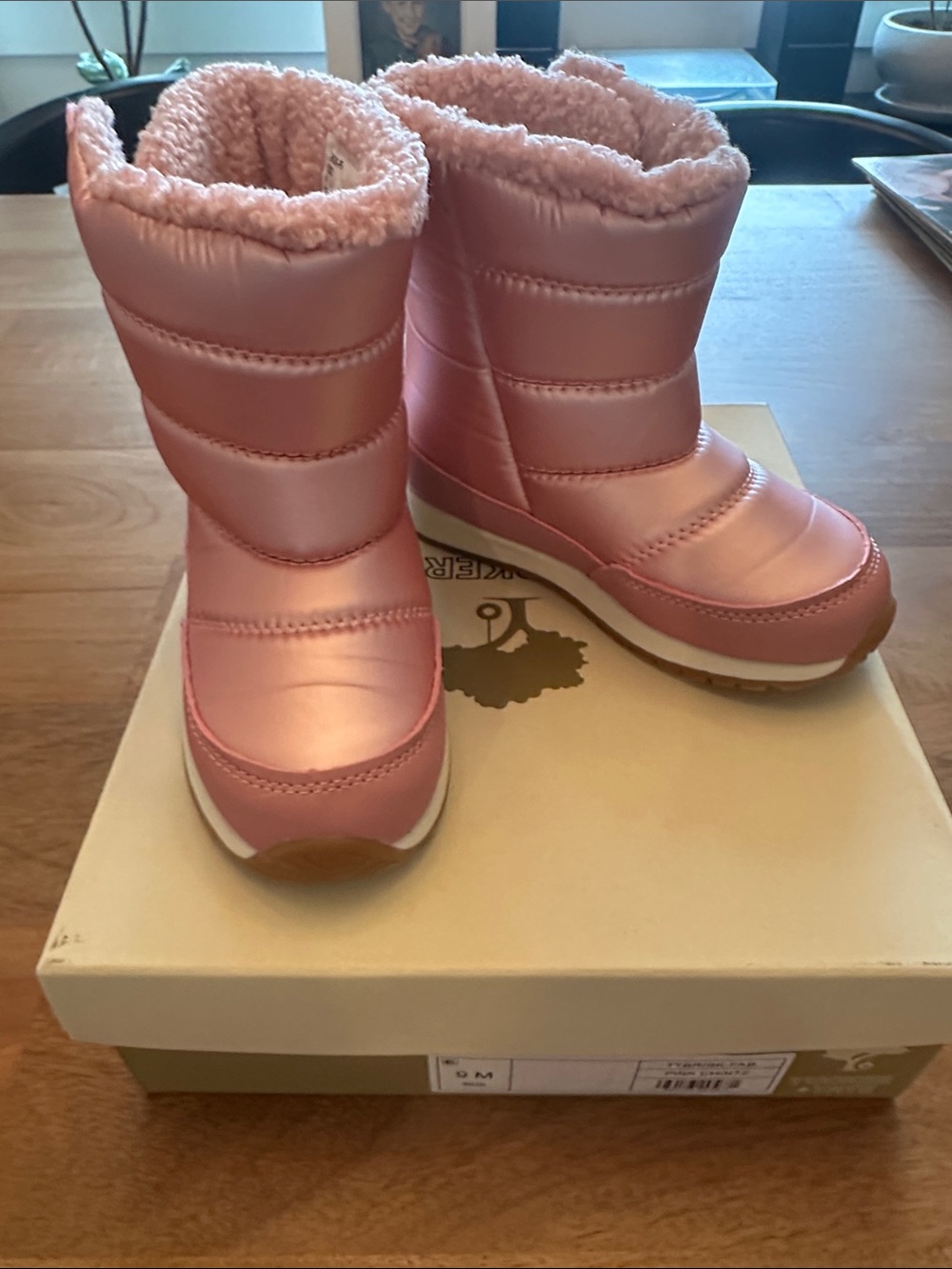 Tucker & Tate Girls Pink Insulated Winter Boots - Kids Shoes